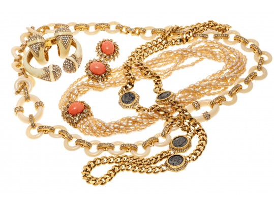 Ciner Fashion Jewelry, Necklaces, Earrings And Bracelet