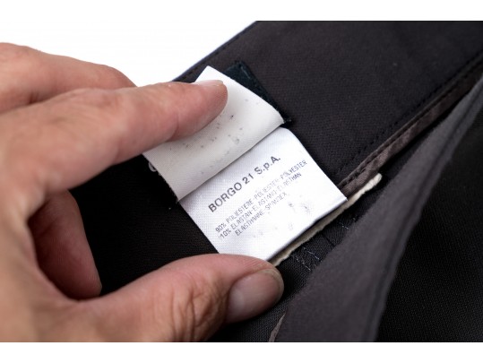 Giorgio Armani Grey Pants, Size 42