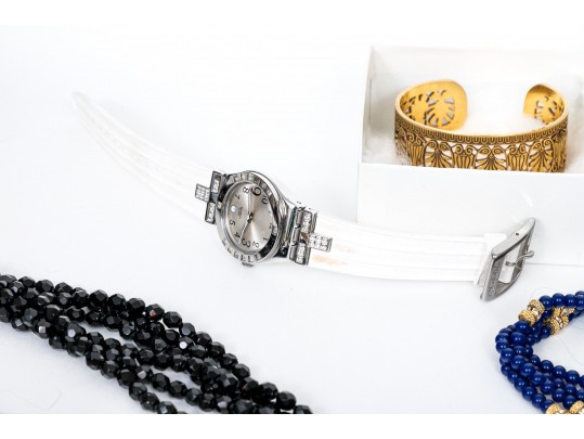 Large Lot Of Colorful And Interesting Fashion Jewelry