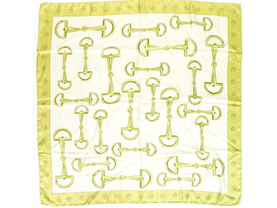 Lot Of Two Handsome Silk Scarves, Including Salvatore Ferragamo