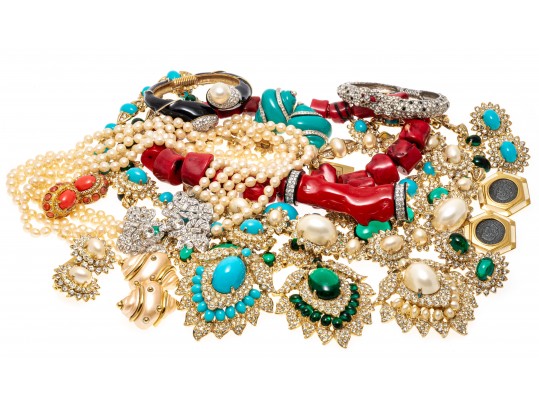 Fashion Jewelry Including Pieces By Kenneth Jay Lane