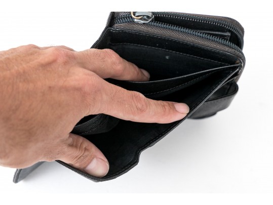 Prada Handsome Black Saffiano Leather Wallet