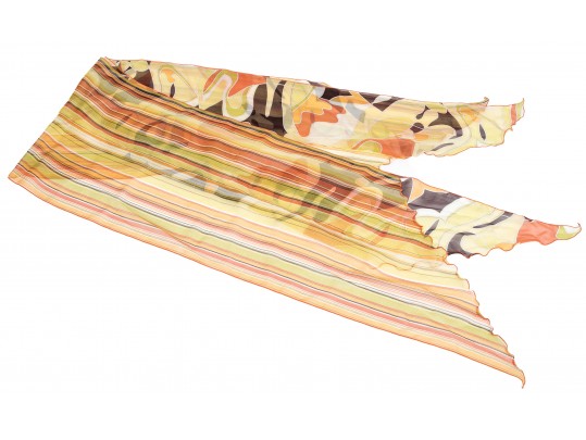 Collection Of Four Colorful Scarves