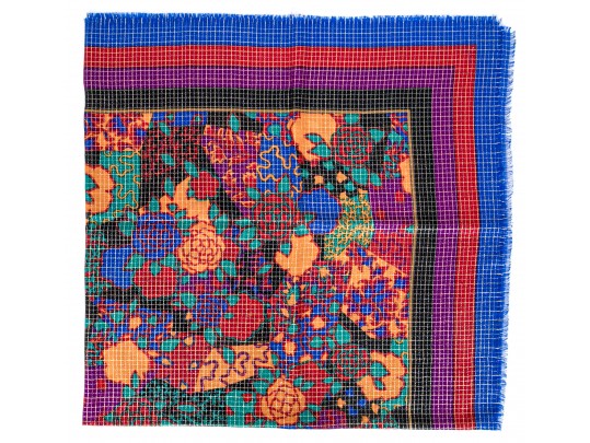 Eight Yves Saint Laurent Scarves