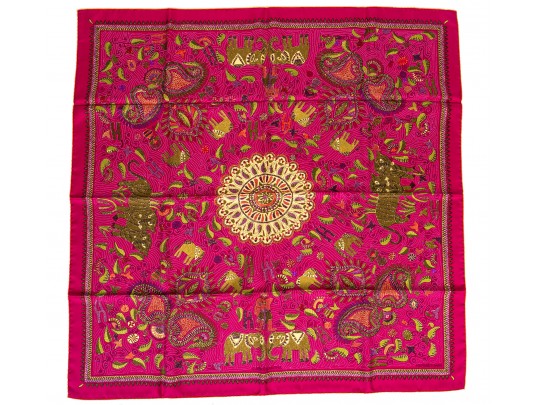 Collection Of Four Colorful Scarves