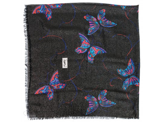 Eight Yves Saint Laurent Scarves