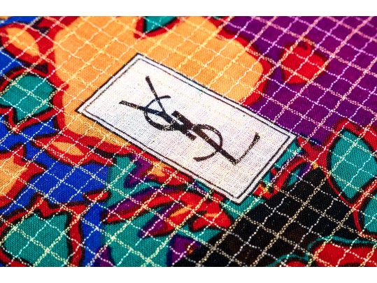 Eight Yves Saint Laurent Scarves