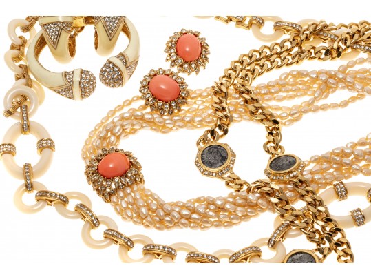 Ciner Fashion Jewelry, Necklaces, Earrings And Bracelet