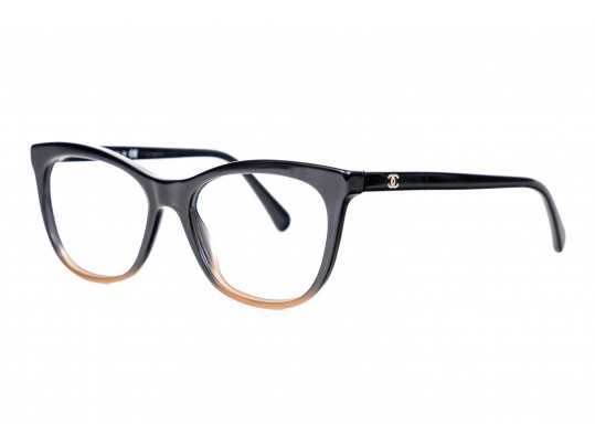 Chanel Classic Ombre Style Acrylic Glasses Frames, No Lenses