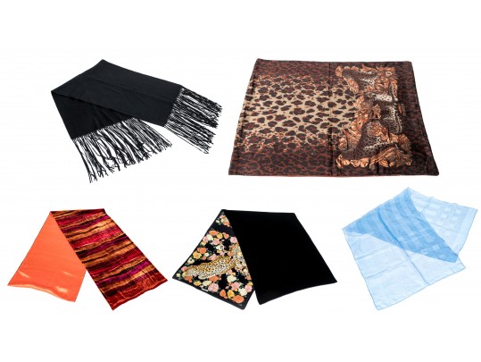 Five Ferragamo Scarves