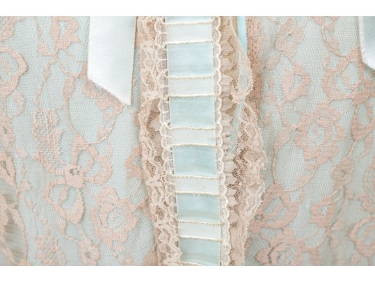 Odette Barsa Vintage Lace Covered Night Dress