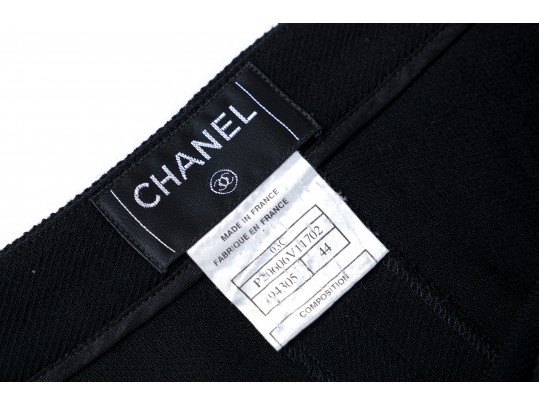Chanel Black Pants, Size 44