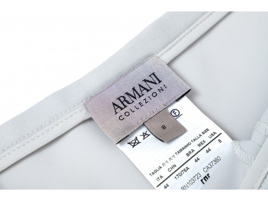 Armani Collezioni White Pants, Size 8