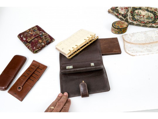 Lot Of Assorted Leather And Beaded Goods