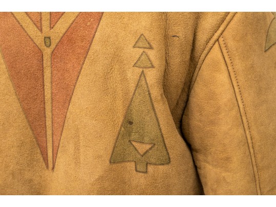 Ralph Lauren Southwestern Motif Shearling Jacket