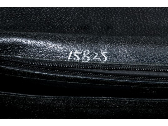 Gucci Handsome Black Leather Briefcase