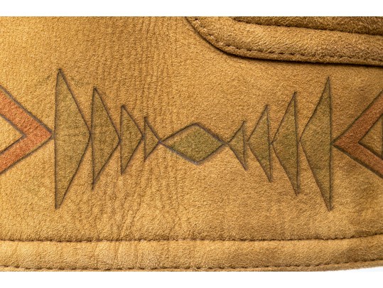 Ralph Lauren Southwestern Motif Shearling Jacket