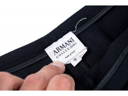 Armani Collezioni Black Pants, Size 10