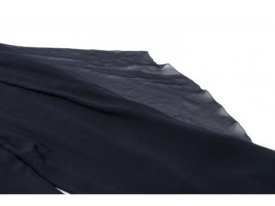 Armani Collezioni Black Silk Pants, Size 10