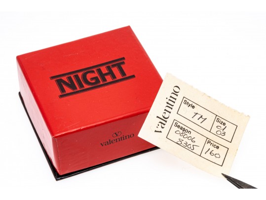 Stylish Valentino 'Night' Spiral Drop Earrings