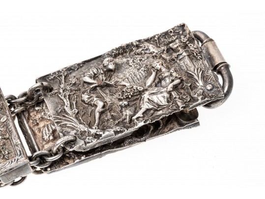 Ornate Metallic Belt