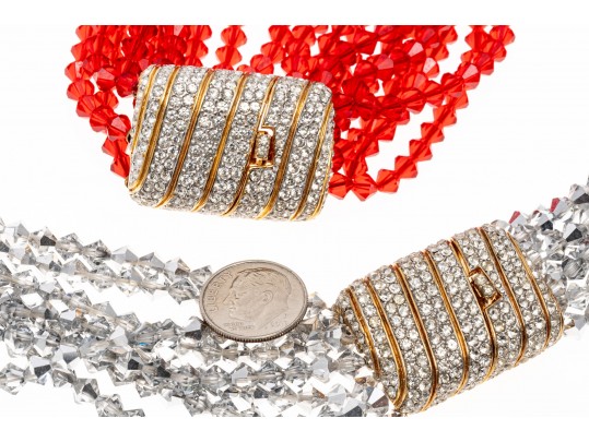 Group Of Colorful Ciner Fashion Jewelry