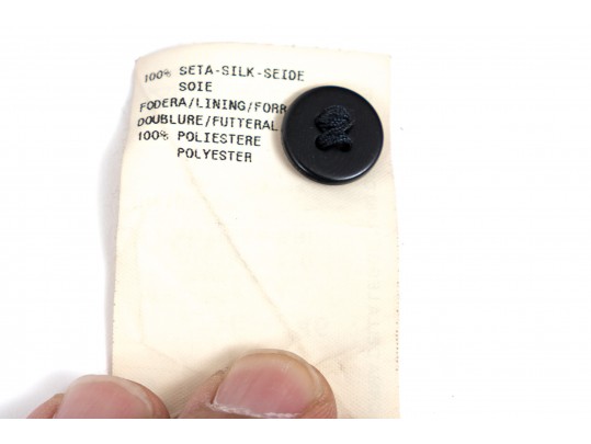 Armani Collezioni Black Silk Pants, Size 10