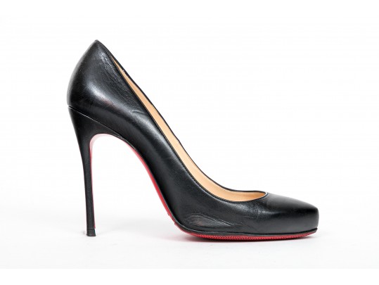 Fantastic Black Christian Louboutin Pumps, 37 1/2