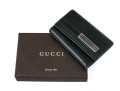 Gucci Leather Key Ring, With An Interior Slot Credit Card Holder Compartment, Boxed