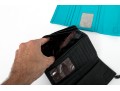 Lot Of Two Brighton Leather Wallets, Black And Turquoise