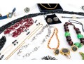 Large Lot Of Colorful And Interesting Fashion Jewelry