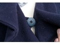 Armani Collezioni Blue Wool Coat, Size 8