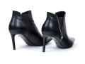 Saint Laurent Lot Of Three Black Leather Boots, Sizes 38 To 38 1/2, See Conditions