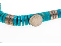 Stunning Turquoise Heishi Necklace