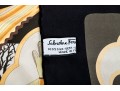 Lot Of Two Handsome Silk Scarves, Including Salvatore Ferragamo