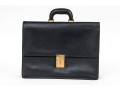 Gucci Handsome Black Leather Briefcase