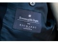 Ermengildo Zegna For Richards Blue Blazer