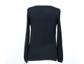 Chanel Black Long Sleeved Top, Size 40