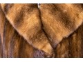 Elegant Brown Fur Coat