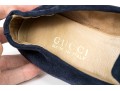 Gucci Dark Blue Flats, Size 36