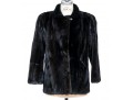 Short Dark Brown Fur Jacket