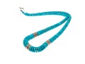 Stunning Turquoise Heishi Necklace