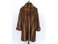 Elegant Brown Fur Coat