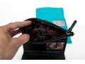 Lot Of Two Brighton Leather Wallets, Black And Turquoise