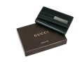 Gucci Leather Key Ring, With An Interior Slot Credit Card Holder Compartment, Boxed