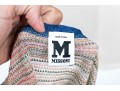 Missoni Pretty Drawstring Tank Top And Matching Cardigan Sweater Set, Size 10