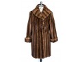Elegant Brown Fur Coat