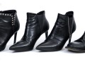 Saint Laurent Lot Of Three Black Leather Boots, Sizes 38 To 38 1/2, See Conditions