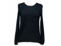 Chanel Black Long Sleeved Top, Size 40