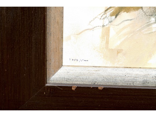 Pair Of Framed Limited Edition Seated Nudes